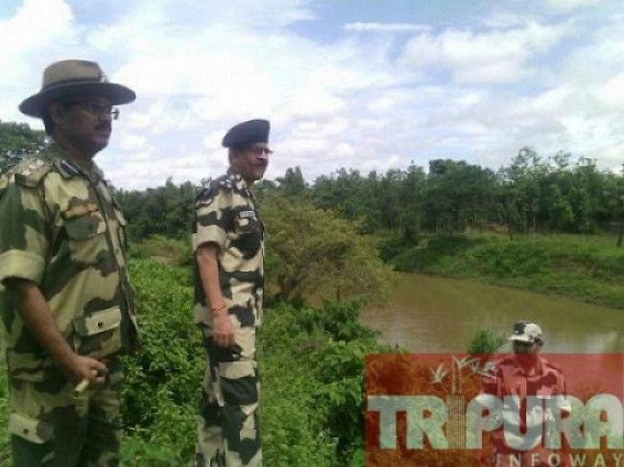 Section 144 imposed at the Indo-Bangla border area of Khowai District